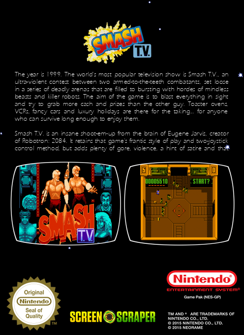 Smash T.v. — box-2D-back (SS)