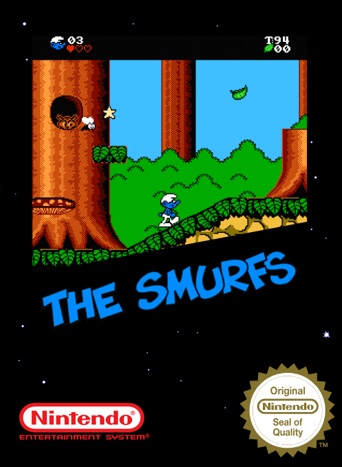 Smurfs, The — box-2D (SS)