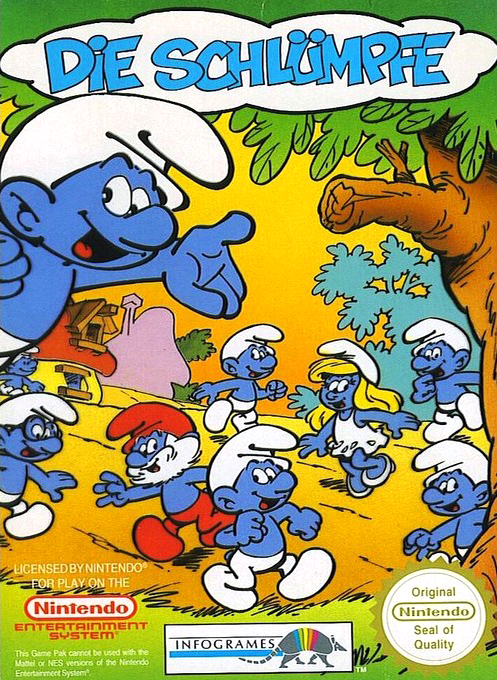 Smurfs, The — box-2D (DE)
