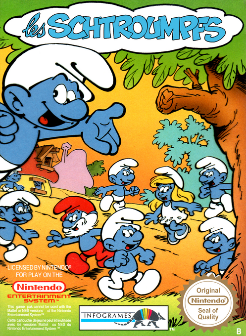 Smurfs, The box art