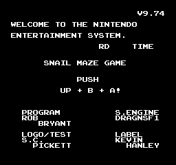 Snail Maze — sstitle (WOR)