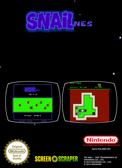 SnailNES — box-2D-back (SS)