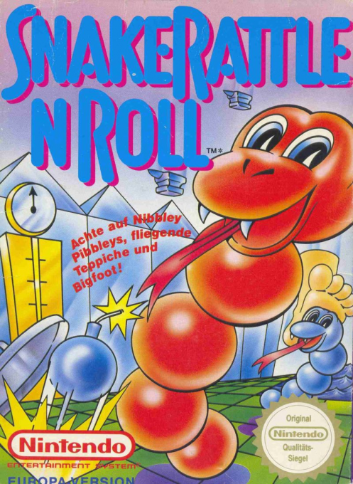 Snake Rattle N Roll — box-2D (DE)