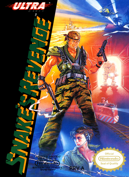 Snake's Revenge box art