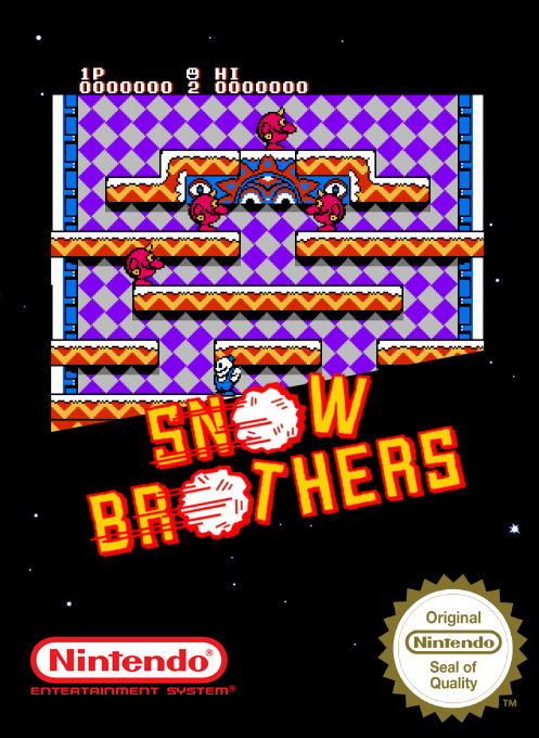 Snow Brothers — box-2D (SS)
