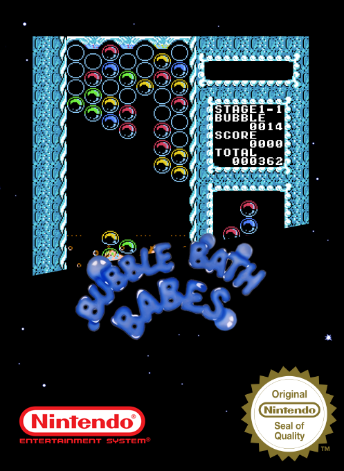 Bubble Bath Babes — box-2D (SS)