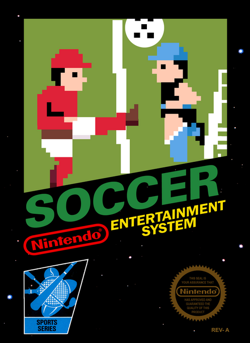 Soccer box art