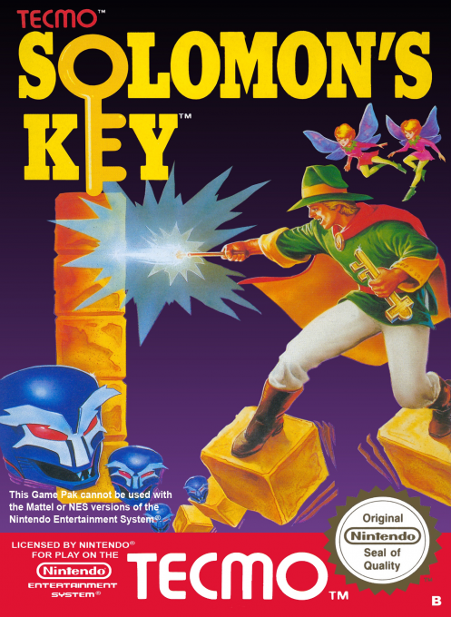 Solomon's Key — box-2D (EU)