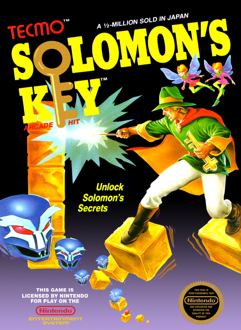 Solomon's Key box art