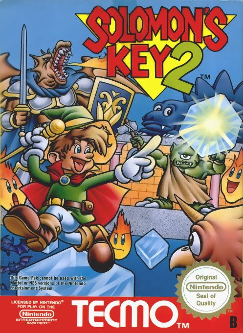 Solomon's Key 2 — box-2D (EU)