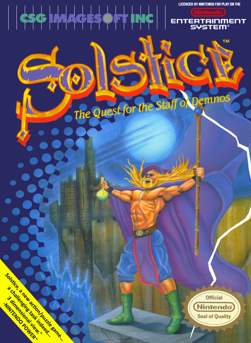 Solstice - The Quest For The Staff Of Demnos box art