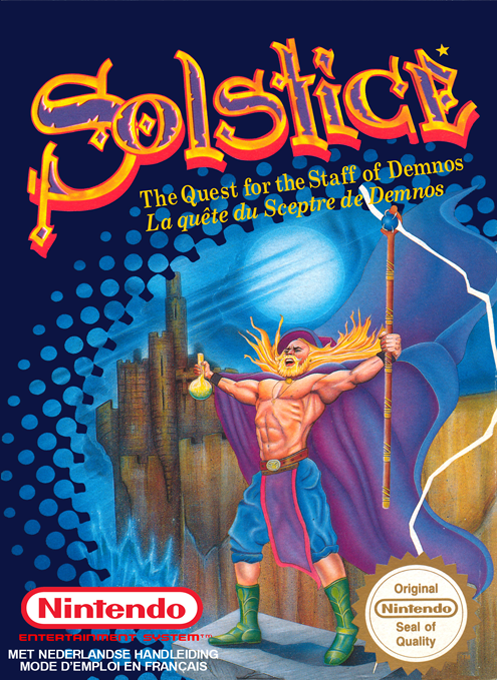 Solstice - The Quest For The Staff Of Demnos — box-2D (EU)
