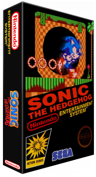 Sonic The Hedgehog — box-3D (WOR)