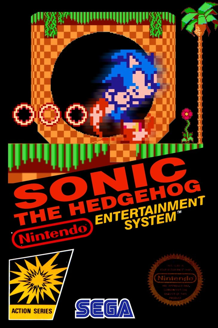 Sonic The Hedgehog box art