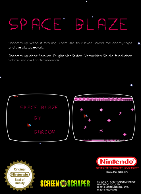 Space Blaze — box-2D-back (SS)