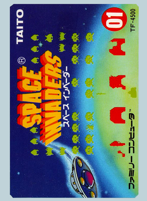 Space Invaders box art