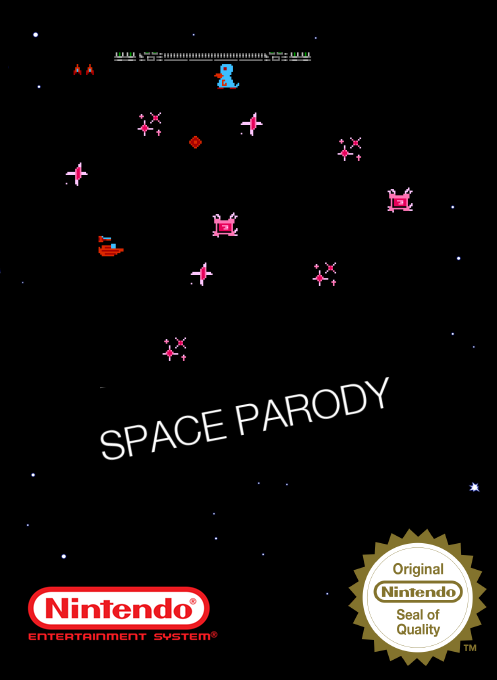 Space Parody box art