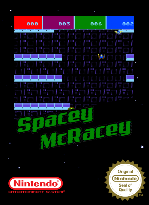 Spacey McRacey box art