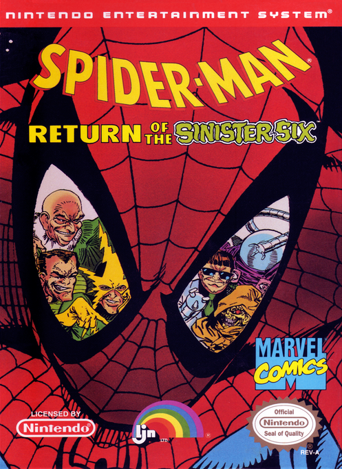 Spider-man - Return Of The Sinister Six box art