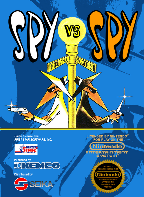 Spy Vs Spy box art
