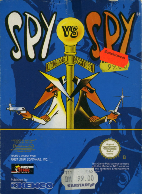Spy Vs Spy — box-2D (DE)