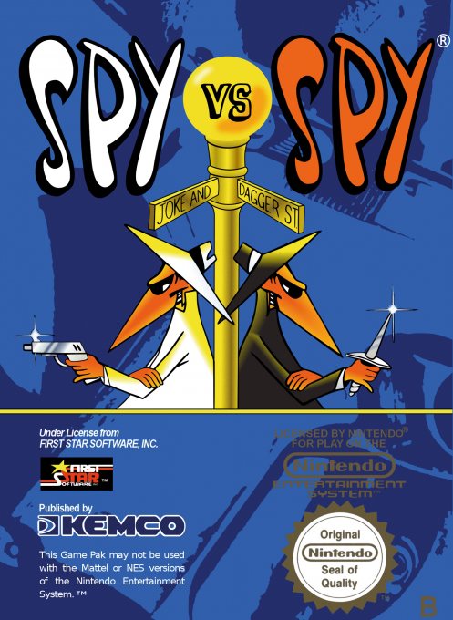 Spy Vs Spy — box-2D (EU)