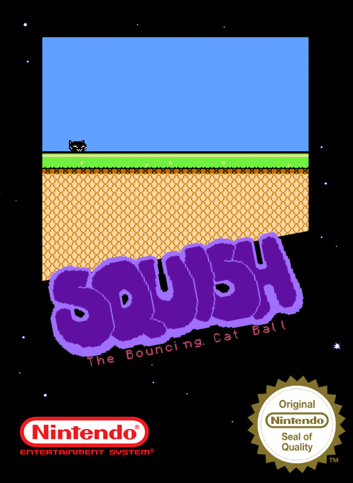 Squish - The Bouncing Cat Ball box art