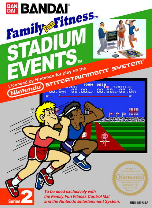 Family Fun Fitness - Stadium Events box art