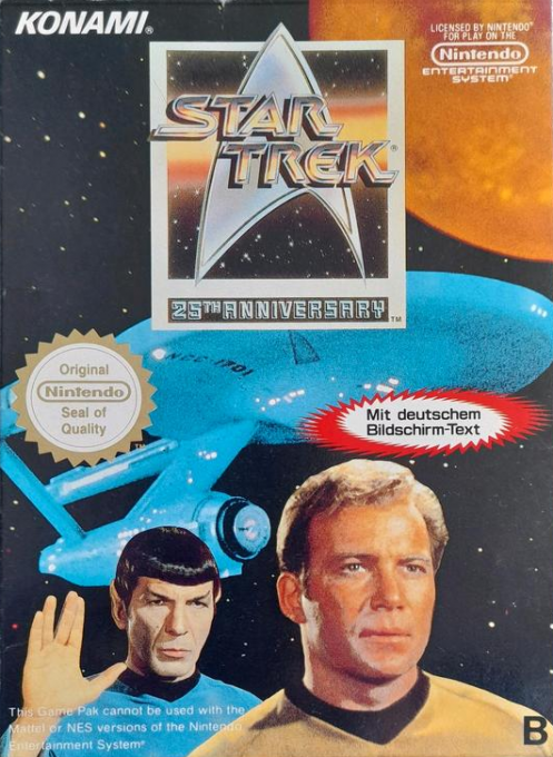 Star Trek - 25th Anniversary — box-2D (DE)