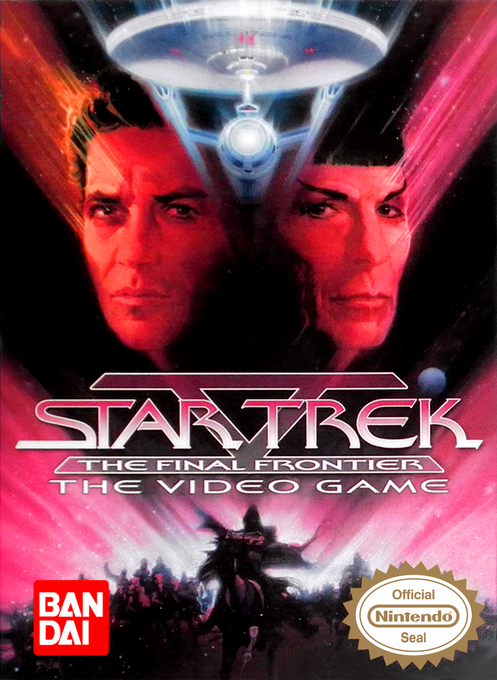 Star Trek 5 - The Final Frontier box art