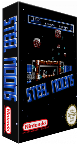 Steel Moons — box-3D (SS)
