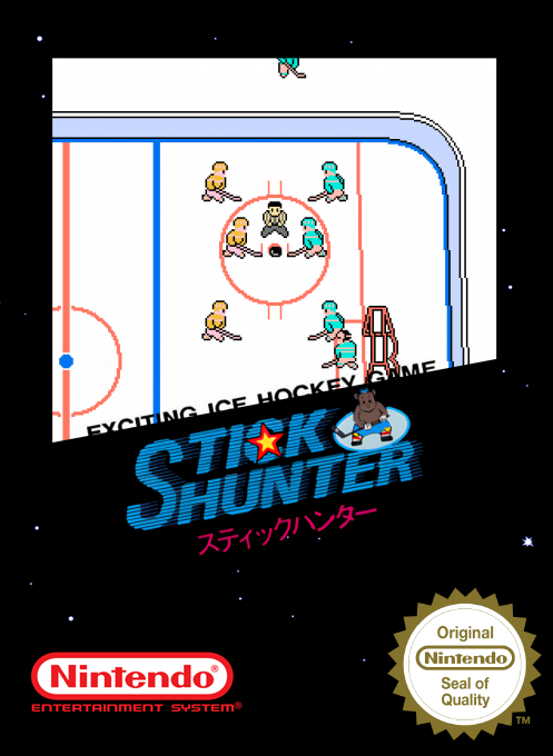 Stick Hunter - Exciting Ice Hockey — box-2D (SS)
