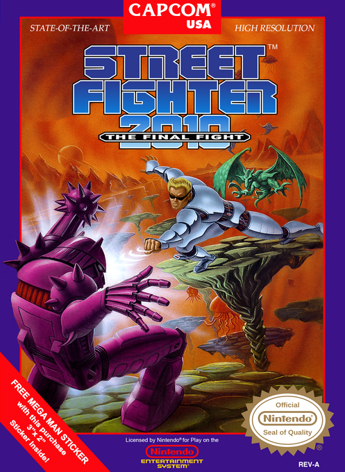 Street Fighter 2010 - The Final Fight box art