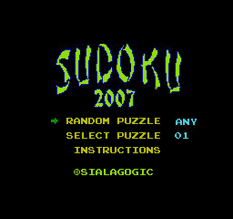 Sudoku 2007 — sstitle (WOR)