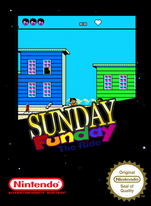 Sunday Funday - The Ride — box-2D (SS)