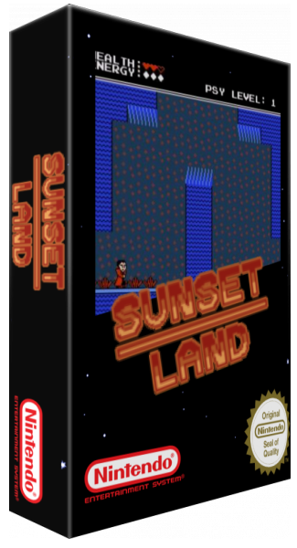Sunset Land — box-3D (SS)