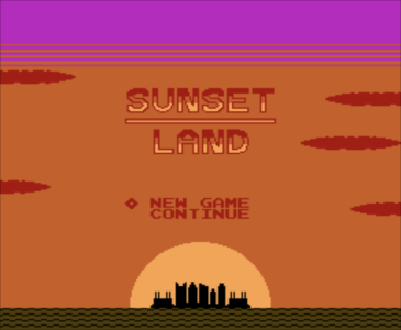 Sunset Land — sstitle (WOR)