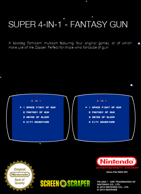 Super 4-in-1 - Fantasy Gun — box-2D-back (SS)