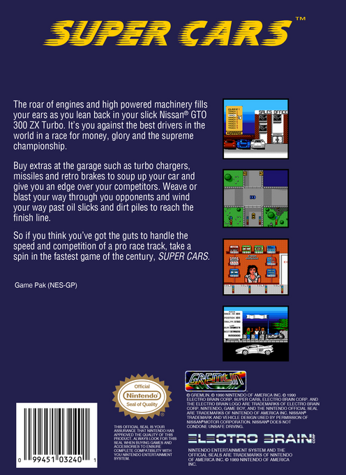 Super Cars — box-2D-back (US)