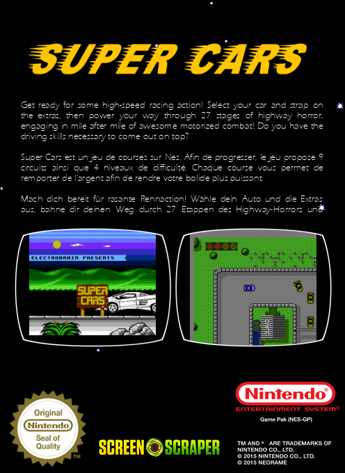 Super Cars — box-2D-back (SS)
