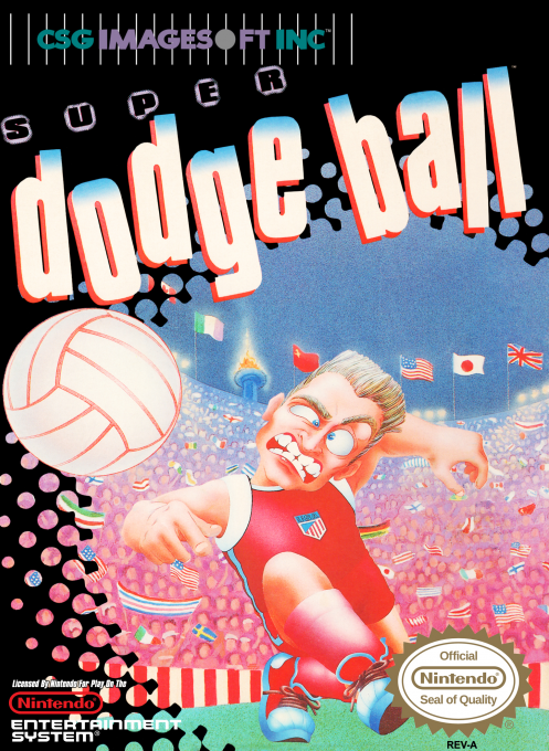Super Dodge Ball box art
