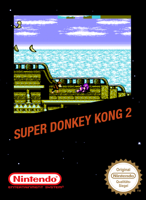 Super Donkey Kong 2 — box-2D (SS)