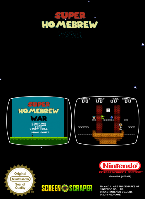 Super Homebrew War — box-2D-back (SS)