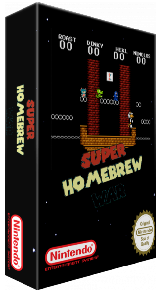 Super Homebrew War — box-3D (SS)