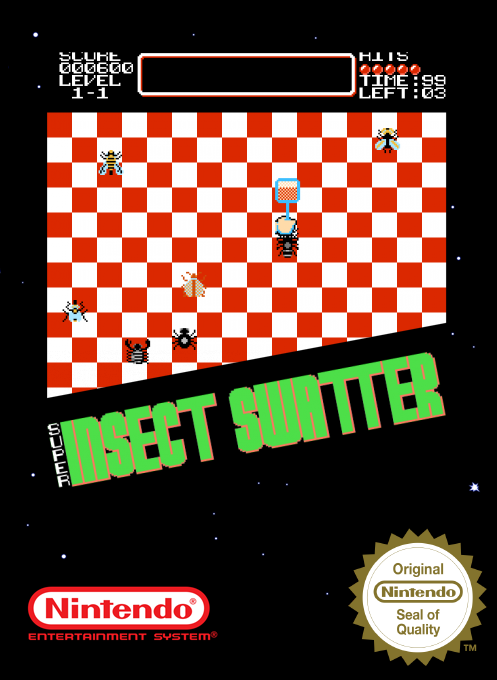 Super Insect Swatter box art