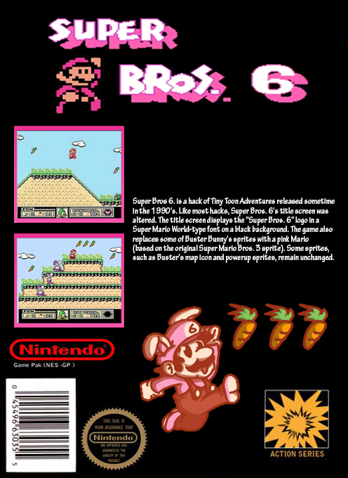Super Mario Bros. 6 — box-2D-back (WOR)