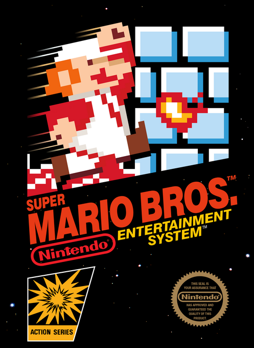 Super Mario Bros. box art