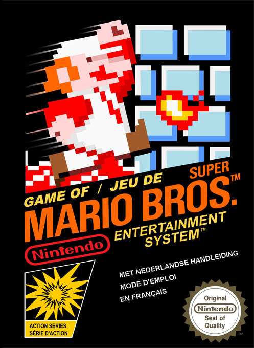 Super Mario Bros. — box-2D (EU)