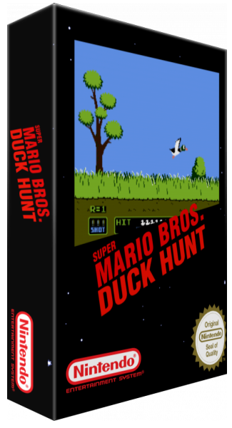 Super Mario Bros. / Duck Hunt — box-3D (SS)