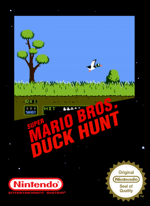 Super Mario Bros. / Duck Hunt box art